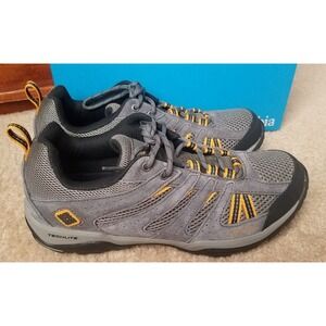Columbia Men North Plains Drifter Hiking Trail Shoes Charcoal  Gray Size 8 NEW